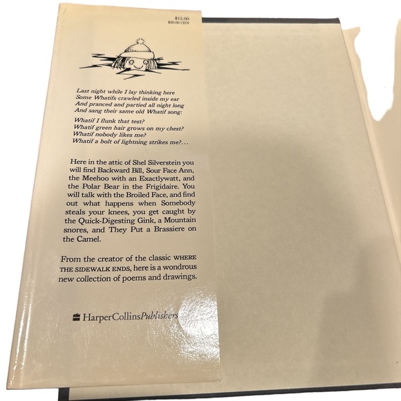 1st Editions: Shel Silverstein’s A Light in the Attic & Where the Sidewa… - Picture 8 of 9